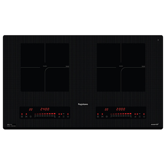 Bếp từ 3 lò nấu Nagakawa UltraSlim NK3C06M - Image 4