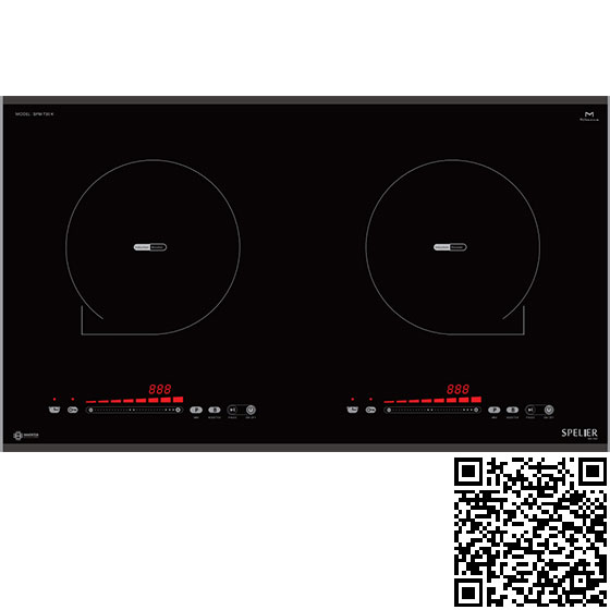 Bếp từ đôi Spelier SPE 1089B - Image 5