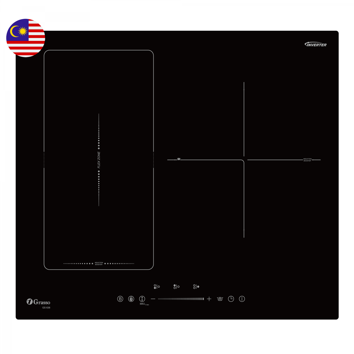 Bếp từ đơn âm Grasso GS 6IH TOUCH - Image 5