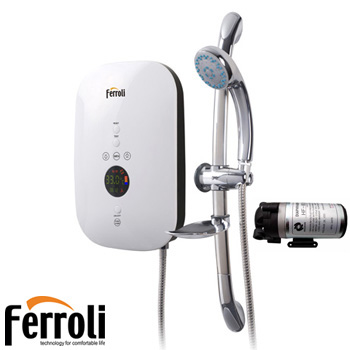 Bình nóng lạnh Ferroli CUBO E 15L (Chống giật) - Image 5