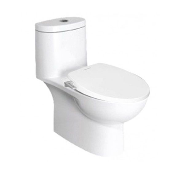 Bộ bồn cầu đặt sàn két âm tường American Standard 3229B-WT (Bao gồm két treo, sứ, nút nhấn, ống nối) - Image 3