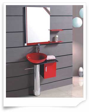 Bộ chậu kính HiHome 8018 - Image 4