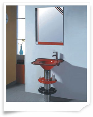 Bộ chậu kính HiHome 8052 - Image 4