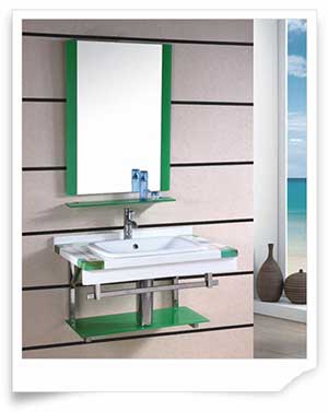 Bộ chậu kính HiHome 8077 - Image 4