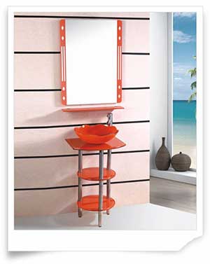 Bộ chậu kính HiHome 8166 - Image 3