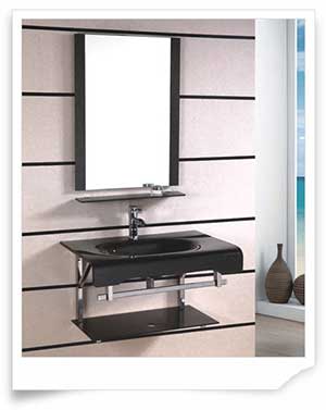 Bộ chậu kính HiHome 8168 - Image 3