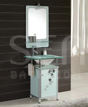 Bộ chậu kính Senli T1000B - Image 4