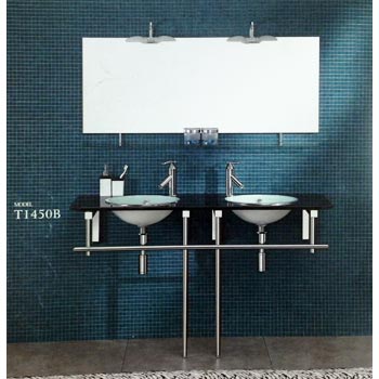 Bộ chậu kính Senli T1030A - Image 4