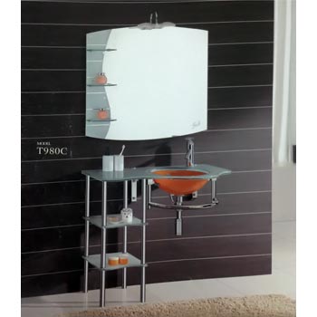 Bộ chậu kính Senli T860R - Image 3