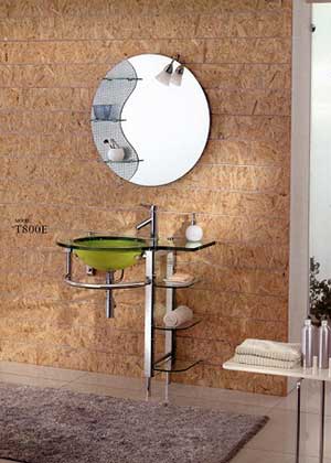 Bộ chậu kính Senli T860R - Image 5
