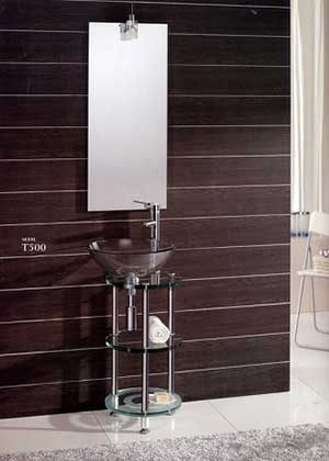Bộ chậu kính Senli T920A - Image 5
