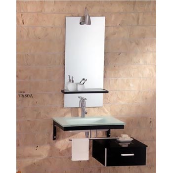 Bộ chậu kính Senli T980C - Image 4