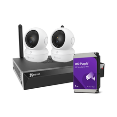 Bộ KIT 2 camera Ezviz H6C Pro 5MP - Ảnh 2