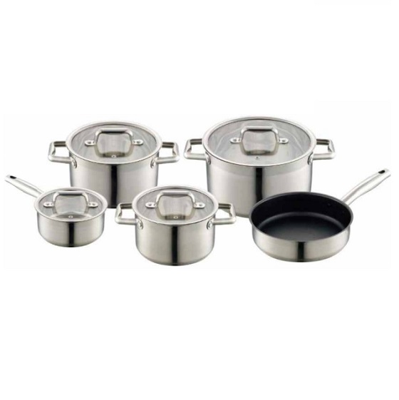 Bộ nồi chảo từ Grasso GS 1025 - Image 3