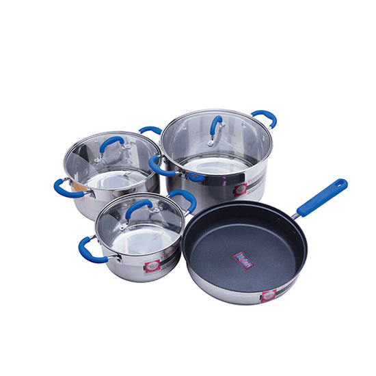 Bộ nồi phủ sứ đáy từ Elmich EL-3700 - Image 3