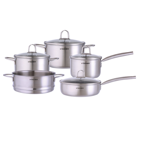 Bộ nồi từ inox KOCHER Lubeck Pro - Image 3