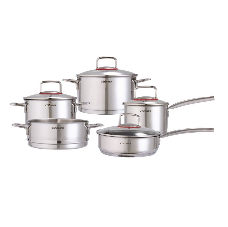 Bộ nồi từ inox KOCHER MUNICH - Image 4