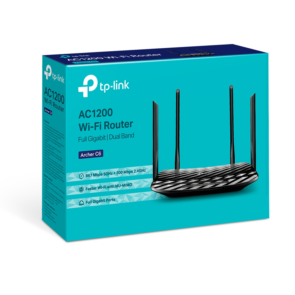 Bộ phát AC1200 Tp-link Archer C6 WAN LAN gigabit - Image 2