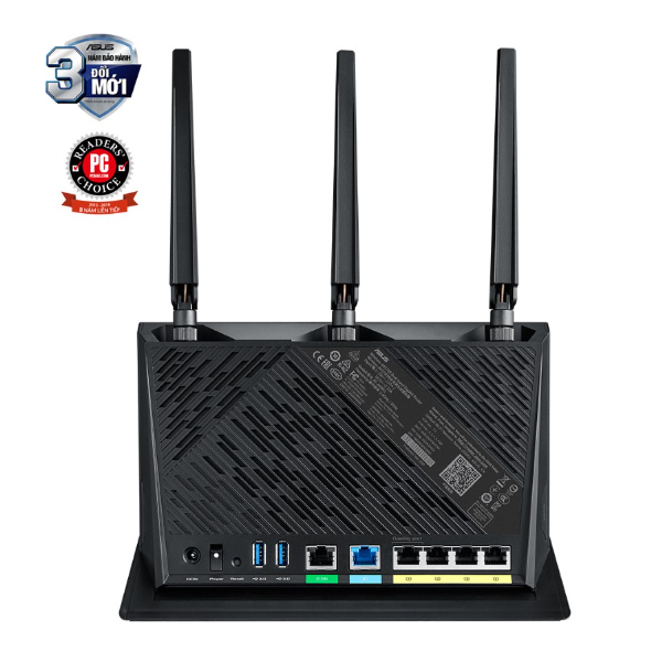 Bộ phát wifi 6 Asus RT-AX86U Pro (Chuẩn AX/ AX5700Mbps/ 3 Ăng-ten ngoài/ Wifi Mesh) - Image 2