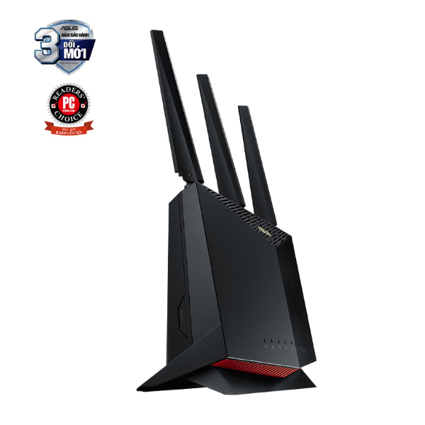 Bộ phát wifi 6 Asus RT-AX86U Pro (Chuẩn AX/ AX5700Mbps/ 3 Ăng-ten ngoài/ Wifi Mesh) - Image 3