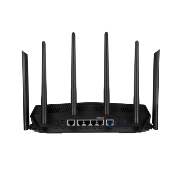 Bộ phát wifi 6 Asus TUF Gaming AX6000 (Chuẩn AX/ AX6000Mbps/ 6 Ăng-ten ngoài/ Wifi Mesh) - Image 2