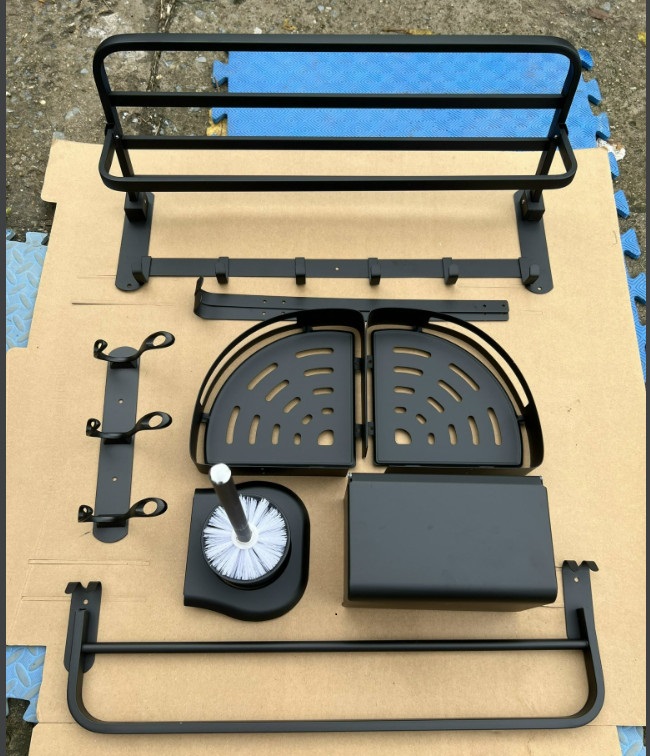 Bộ phụ kiện 6 món màu đen HMA-06M - Image 6