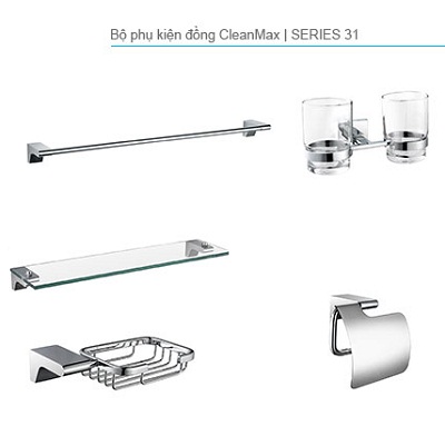 Bộ phụ kiện CleanMax Series 31 (đồng)