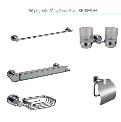 Bộ phụ kiện CleanMax Series 53B (inox bóng) - Image 5