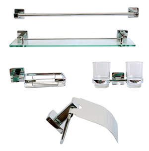 Bộ phụ kiện nhà tắm TOPY-8000 (Nhôm) - Image 4