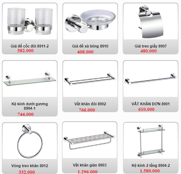 Bộ phụ kiện phòng tắm cao cấp Geler 130 - Image 3