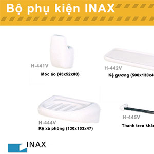 Bộ phụ kiện phòng tắm cao cấp Inax CR series