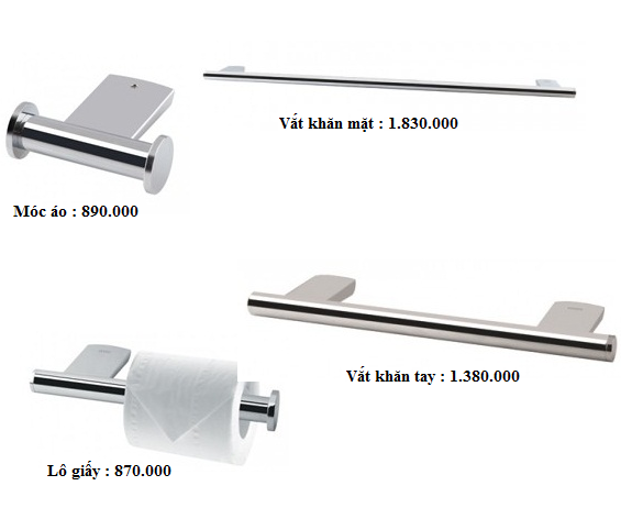 Bộ phụ kiện phòng tắm cao cấp TOTO 01 series - Image 5