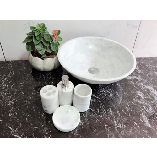 Bộ phụ kiện phòng tắm đá mỹ nghệ Eximstone B6 - Image 6