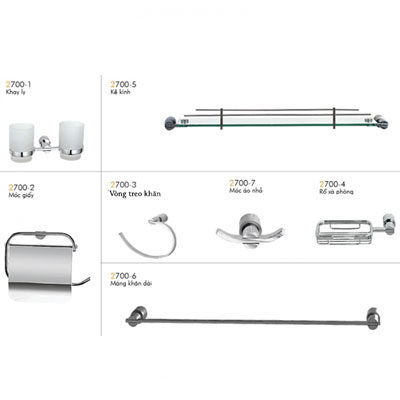 Bộ phụ kiện phòng tắm Đình Quốc DQ1420 - Image 5