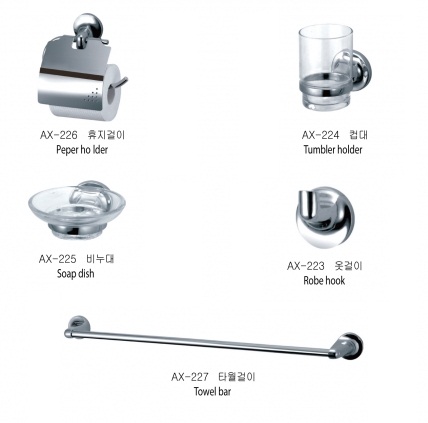 Bộ phụ kiện phòng tắm Samwon AX-100A - Image 3