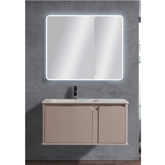 Bộ tủ chậu cao cấp đèn LED Mowoen MW6637-80 (800x505x545mm) - Image 3