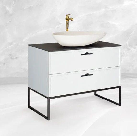 Bộ tủ chậu cao cấp Miken MKTC-6048-2 Wood (60x48cm) - Image 4