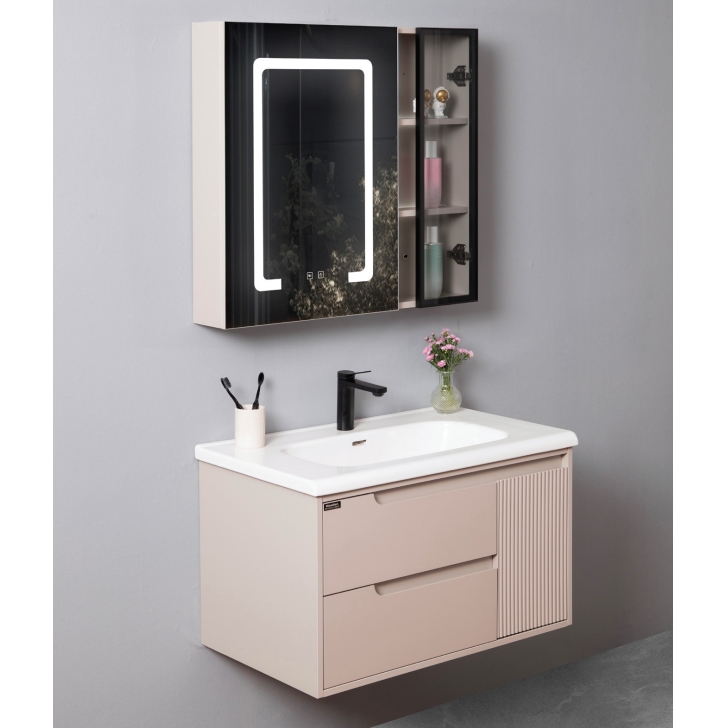 Bộ tủ chậu cao cấp Mowoen MW2705-100PVC (1000x500x470mm) - Image 4
