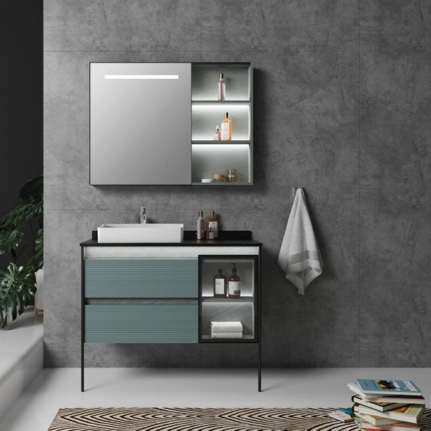 Bộ tủ chậu cao cấp Mowoen MW2805-60PVC (600x500x450mm) - Image 3