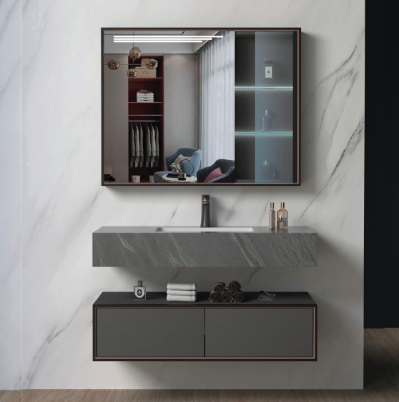 Bộ tủ chậu cao cấp Mowoen MW2805-60PVC (600x500x450mm) - Image 4