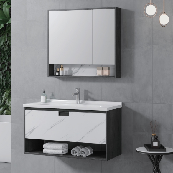 Bộ tủ chậu cao cấp Mowoen MW2805-80PVC (800x500x450mm) - Image 6