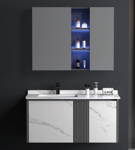 Bộ tủ chậu cao cấp Mowoen MW6632R-80 (800x470x445mm) - Image 4
