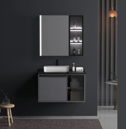 Bộ tủ chậu cao cấp Mowoen MW6952-80 (800x470x450mm) - Image 3