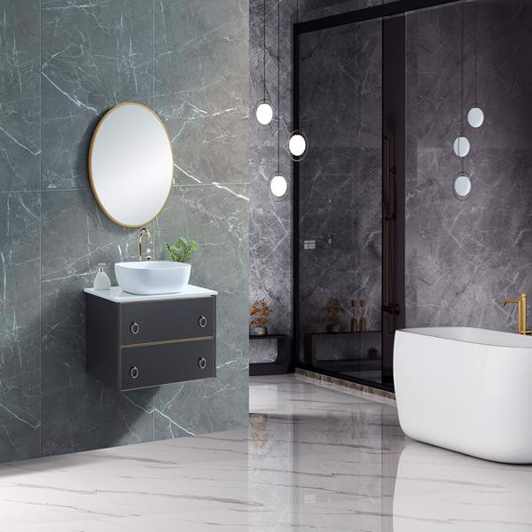Bộ Tủ chậu Dada kích thước 80cm A 8003