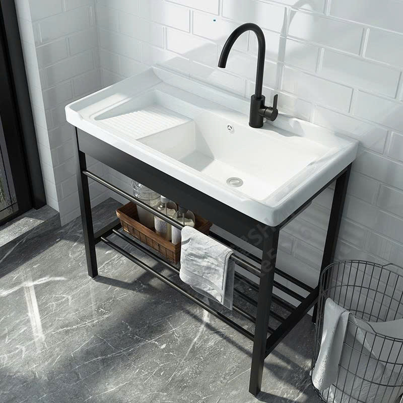 Bộ tủ chậu Inox cao cấp có chân Miken MKTC-8053C (800x530mm) - Image 5