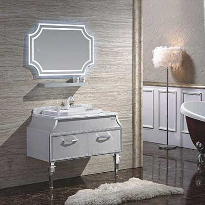 Bộ tủ chậu Inox cao cấp Dada A-7002 (700x510mm) - Image 5