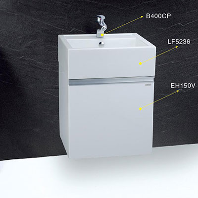 Bộ tủ chậu lavabo Caesar L5215-EH48002AWV - Image 5