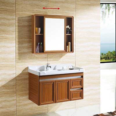 Bộ tủ chậu nhôm Korea Dada H-0131 - Image 3