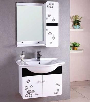 Bộ tủ chậu nhựa PVC Bross 398 (800x460mm)