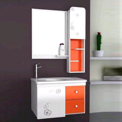 Bộ tủ chậu PVC Bross 715-1 (750x460mm)